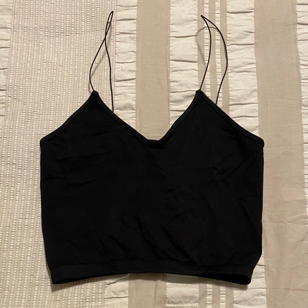 Black Crop Top